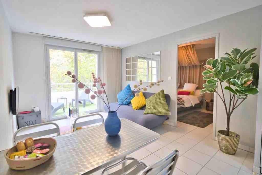 Apartment *t2*vue Garonne*piscine*garage* *